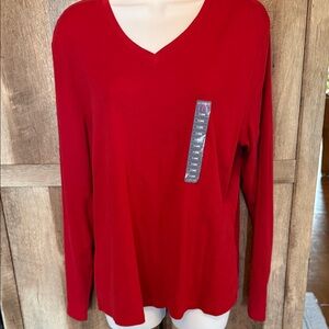 Cherokee Red Long Sleeve Tee
